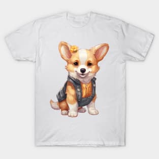 Farmer Pembroke Welsh Corgi Dog T-Shirt